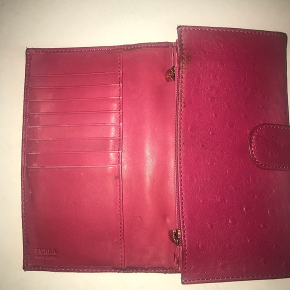 Furla pink leather wallet - Picture 2 of 7